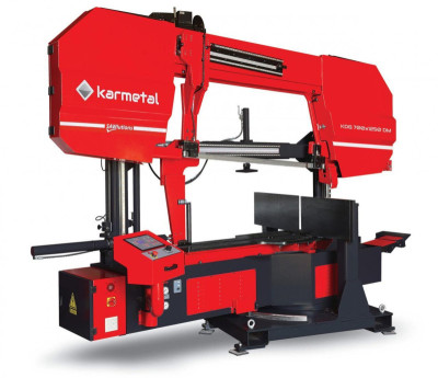 Будкрам купить Полуавтоматическая двухколонная ленточная пила по металлу Karmetal KDG 700 x 1250 DM