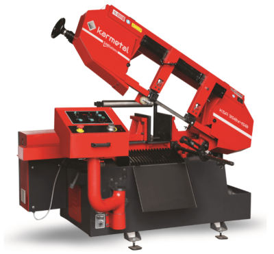 Будкрам купить Полуавтоматическая ленточная пила по металлу Karmetal KSA 350x450