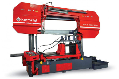 Будкрам купить Полуавтоматическая двухколонная ленточная пила по металлу Karmetal KSA-D 800x1250