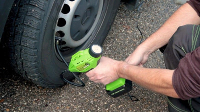 Будкрам купити Акумуляторний насос-компресор Zipper ZI-LPE20-AKKU Акумуляторний насос-компресор Zipper ZI-LPE20-AKKU 2