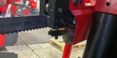 Будкрам купить Автоматическая ленточная пила по металлу Karmetal OSA 300x370 PLC Автоматическая ленточная пила по металлу Karmetal OSA 300x370 PLC 5