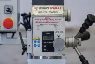 Будкрам купити Фрезерний верстат CORMAK HK-25L Vario Фрезерний верстат CORMAK HK-25L Vario 5