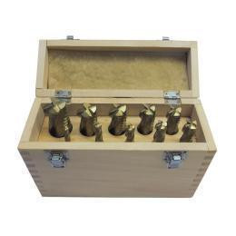 Будкрам купити Комплект кінцевих фрез для чорнової обробки Holzmann FFS10