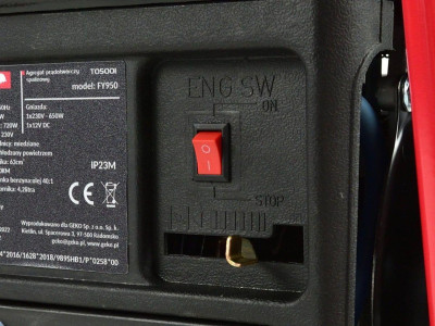 Будкрам купити Генератор бензиновий Tvardy T05001 Генератор бензиновий Tvardy T05001 9