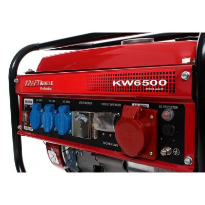 Будкрам купити Бензиновий генератор KRAFT & DELE KD130 Бензиновий генератор KRAFT & DELE KD130 7