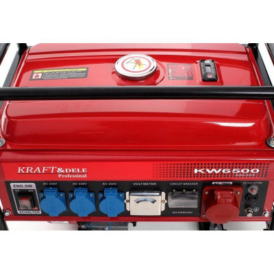 Будкрам купити Бензиновий генератор KRAFT & DELE KD130 Бензиновий генератор KRAFT & DELE KD130 10