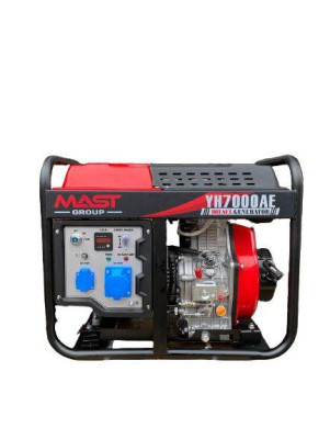 Будкрам купити Дизельний генератор MAST GROUP YH7000AE