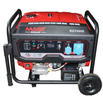 Будкрам купить Бензиновый генератор MAST GROUP RD7500E