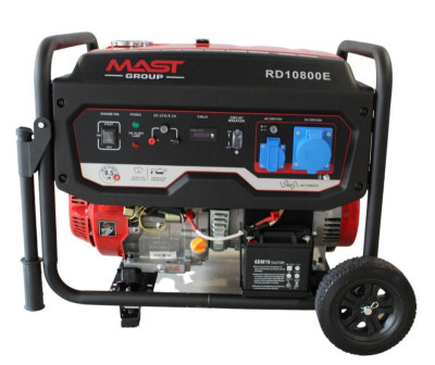 Будкрам купить Бензиновый генератор MAST GROUP  RD10800E