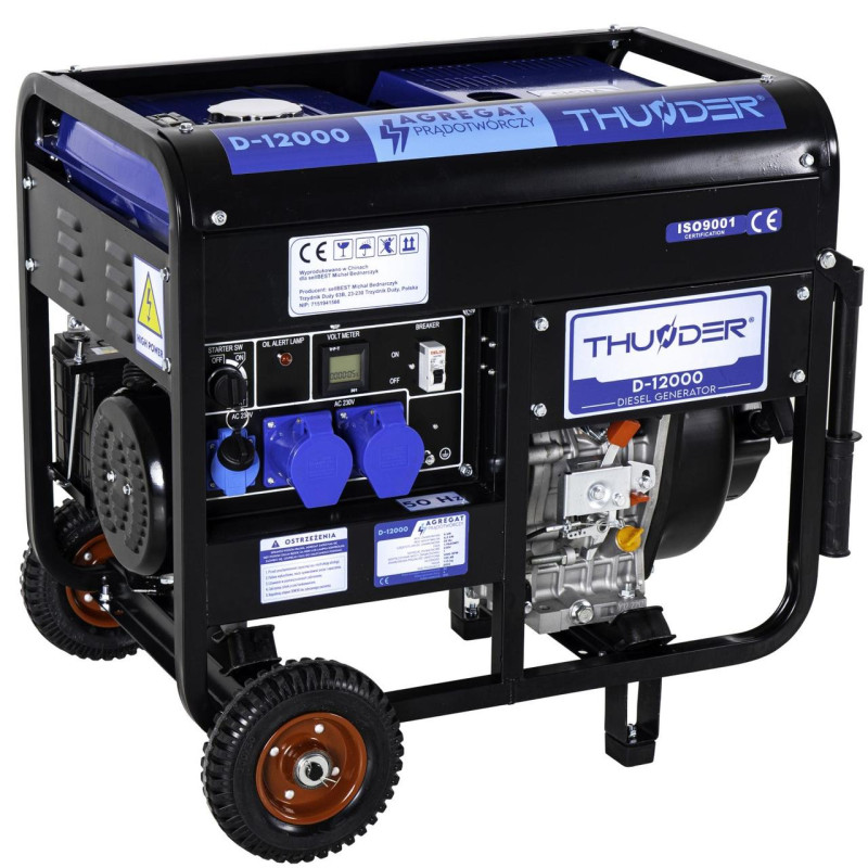 Будкрам купити Дизельний генератор THUNDER V2-D-12000