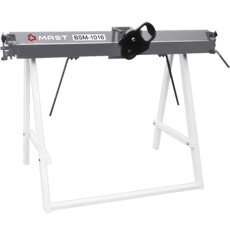 Будкрам купити Ручний листозгинальний верстат з різальним ножем MAST BSM-1016