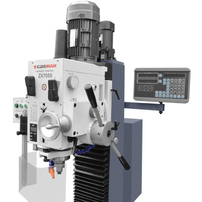 Будкрам купити Фрезерно-свердлильний верстат CORMAK ZX 7055 DRO Фрезерно-свердлильний верстат CORMAK ZX 7055 DRO 5