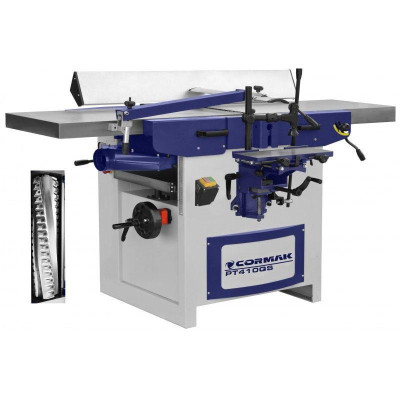 Будкрам купити Фугувально-рейсмусовий верстат зі спіральним валом CORMAK PT410QS