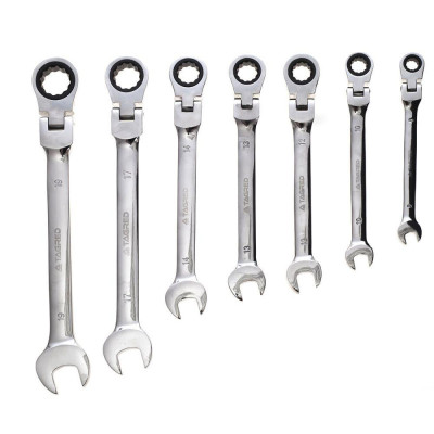 Будкрам купити Набір ключів TAGRED TA1207 із трищіткою 8-19 мм 7 шт Набір ключів TAGRED TA1207 із трищіткою 8-19 мм 7 шт 4