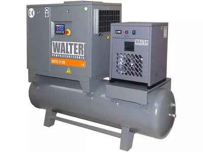 Будкрам купити Гвинтовий компресор з ремінним приводом WALTER SKTG 11/500 SXP COMBO