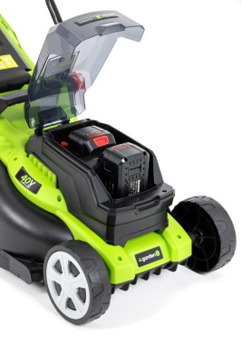 Будкрам купити Газонокосарка акумуляторна 2x20V 4garden AM3422S Газонокосарка акумуляторна 2x20V 4garden AM3422S 8