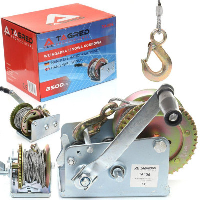 Будкрам купить Кривошипная лебедка TAGRED TA406
