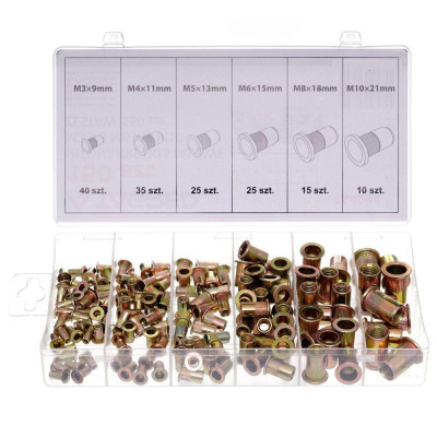 Будкрам купить Стальные заклепки, 150 шт TAGRED TA4094 Стальные заклепки, 150 шт TAGRED TA4094 2