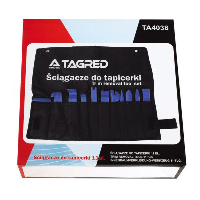 Будкрам купити Знімач оббивки, 11 шт TAGRED TA4038 Знімач оббивки, 11 шт TAGRED TA4038 2