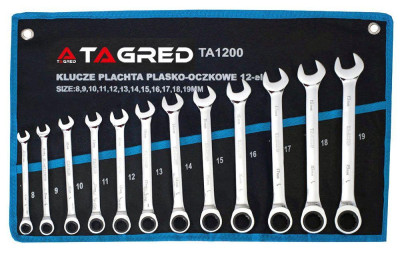 Будкрам купити Набір ключів, 12 шт TAGRED TA1200 Набір ключів, 12 шт TAGRED TA1200 2