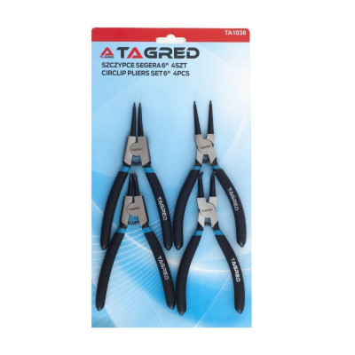 Будкрам купити Набір для зняття стопорних кілець, 4 шт TAGRED TA1038 Набір для зняття стопорних кілець, 4 шт TAGRED TA1038 3