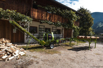 Будкрам купити Напівавтоматична машина для різання та розколу дров Brugger SA27 PRO Напівавтоматична машина для різання та розколу дров Brugger SA27 PRO 3