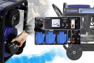 Будкрам купити Дизельний генератор THUNDER D-12000 Дизельний генератор THUNDER D-12000 4