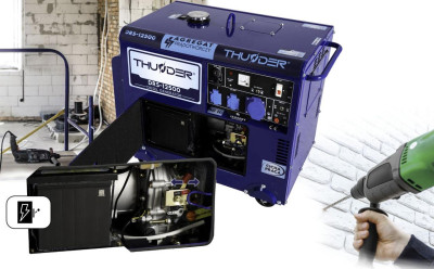 Будкрам купити Дизельний генератор THUNDER DRS-12500 Дизельний генератор THUNDER DRS-12500 3