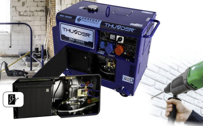 Будкрам купити Дизельний генератор THUNDER DRS-15000 Дизельний генератор THUNDER DRS-15000 2