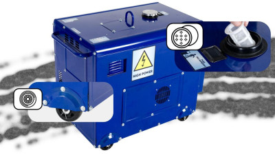 Будкрам купити Дизельний генератор THUNDER DRS-15000 Дизельний генератор THUNDER DRS-15000 4