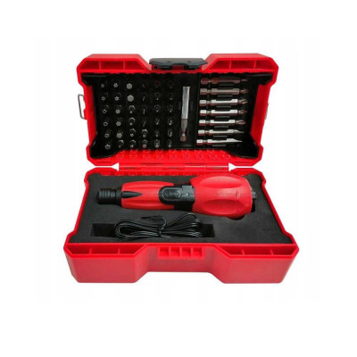 Будкрам купить Аккумуляторная отвертка с набором бит Bass Polska BP-5323