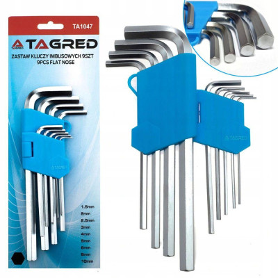 Будкрам купити Шестигранні ключі HEX ​​TAGRED TA1047 Шестигранні ключі HEX ​​TAGRED TA1047 4
