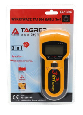 Будкрам купити Детектор прихованої проводки, дерева, металу TAGRED TA1304 Детектор прихованої проводки, дерева, металу TAGRED TA1304 3
