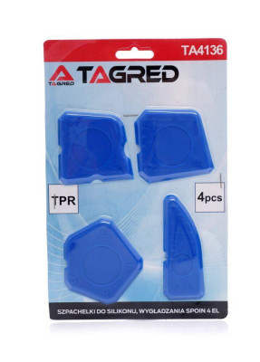 Будкрам купити Набір шпателів для вирівнювання TAGRED TA4136 Набір шпателів для вирівнювання TAGRED TA4136 2