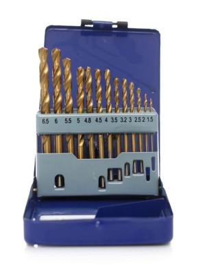 Будкрам купити Набір свердел по металу TAGRED TA1033, 13 шт Набір свердел по металу TAGRED TA1033, 13 шт 3