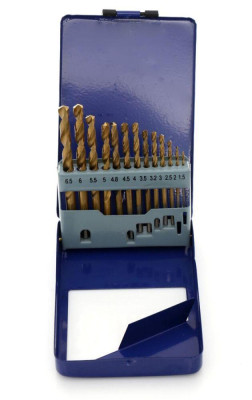 Будкрам купити Набір свердел по металу TAGRED TA1033, 13 шт Набір свердел по металу TAGRED TA1033, 13 шт 6