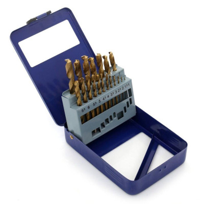 Будкрам купити Набір свердл по металу TAGRED TA1035, 19 шт Набір свердл по металу TAGRED TA1035, 19 шт 6