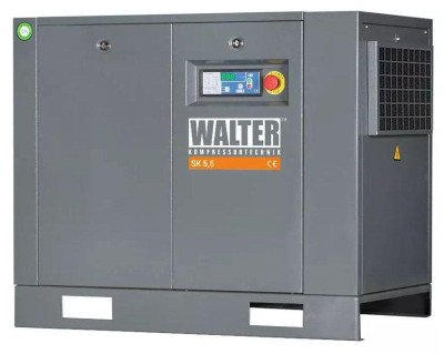 Будкрам купити Гвинтовий компресор з ремінним приводом WALTER SK 5,5 SXP