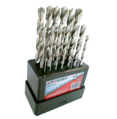 Будкрам купить Набор сверл по металлу TAGRED TA1027, 19 шт