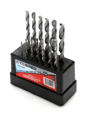 Будкрам купити Набір свердел по металу TAGRED TA1025, 13 шт Набір свердел по металу TAGRED TA1025, 13 шт 8
