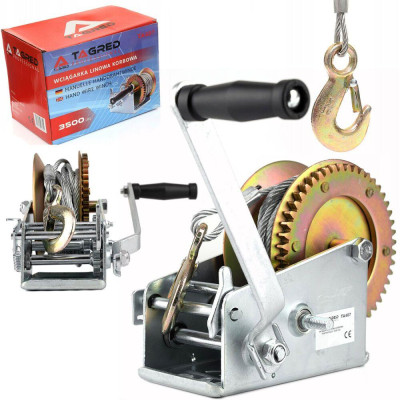 Будкрам купити Кривошипна лебідка TAGRED TA407 Кривошипна лебідка TAGRED TA407 2