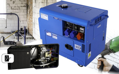 Будкрам купити Дизельний генератор THUNDER D-12500 Дизельний генератор THUNDER D-12500 3