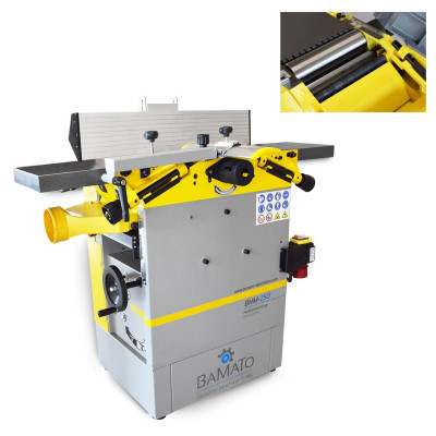 Будкрам купити Фугувально-рейсмусовий верстат BAMATO BHM-250 (230V) Фугувально-рейсмусовий верстат BAMATO BHM-250 (230V) 7