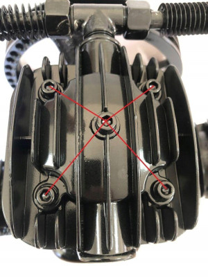 Будкрам купити Компресор масляний трициліндровий TAGRED TA324B Компресор масляний трициліндровий TAGRED TA324B 7