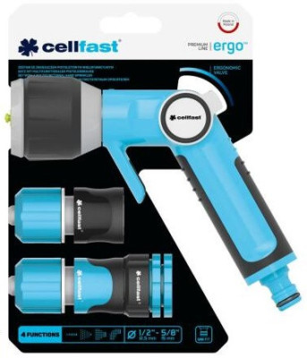 Будкрам купити Cellfast Набір для поливу ERGO з підключенням 1/2-5/8" Cellfast Набір для поливу ERGO з підключенням 1/2-5/8" 3