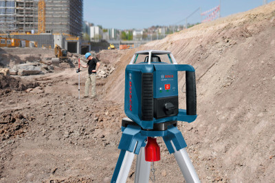 Будкрам купить Bosch Нивелир лазерный ротационный Professional GRL 400 H, 20м/з приймачем 400м, ±0.08мм/м, 600 об/мин, IP54, 2кг, кейс, приемник LR1, АКБ, ЗУ Bosch Нивелир лазерный ротационный Professional GRL 400 H, 20м/з приймачем 400м, ±0.08мм/м, 600 об/мин, IP54, 2кг, кейс, приемник LR1, АКБ, ЗУ 3