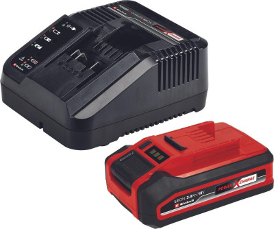 Будкрам купить Einhell Пила цепная аккумуляторная GE-LC 18/25 Li Set, PXC, 18В, шина 25см, 4.3м/с, акум. 3,0Ah и зарядное устройство, дополнительная цепь, 3.6кг Einhell Пила цепная аккумуляторная GE-LC 18/25 Li Set, PXC, 18В, шина 25см, 4.3м/с, акум. 3,0Ah и зарядное устройство, дополнительная цепь, 3.6кг 9