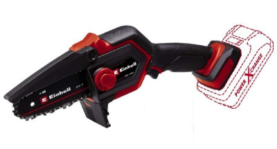 Будкрам купить Einhell Пила цепная аккумуляторная GE-PS 18/15 Li BL-Solo, PXC 18В, бесщеточная, шина 158 мм, рез 125 мм, 4.8 м/с, 1.1 кг (без АКБ и ЗУ)