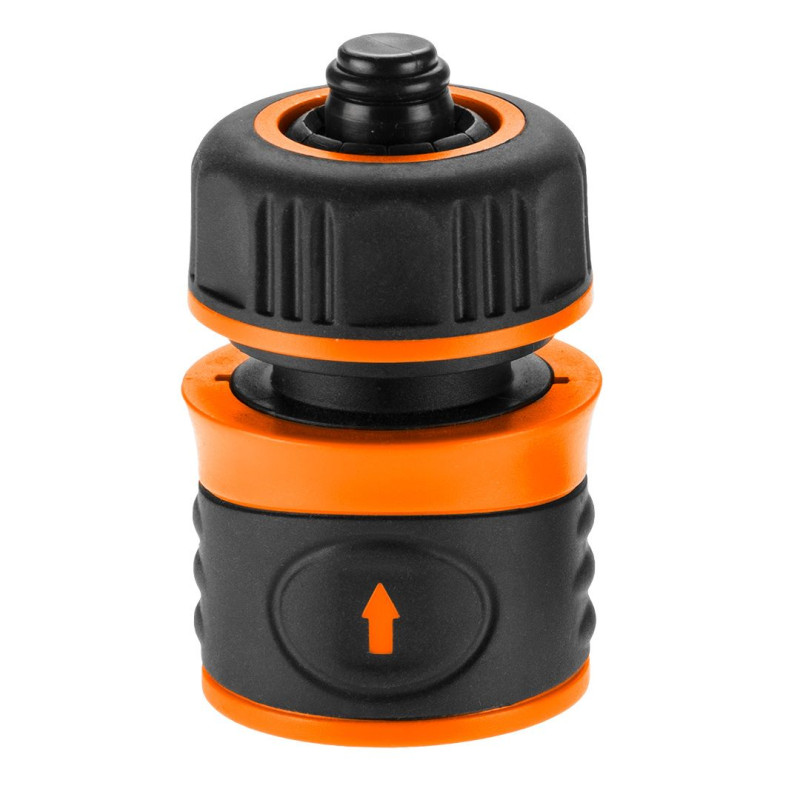 Будкрам купити Neo Tools Конектор для шланга 1/2", з аквастопом, двокомпонентний