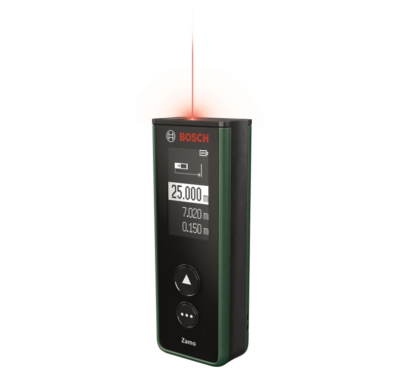 Будкрам купить Bosch Дальномер лазерный Zamo, 0.15-25м, ±2мм, 0.08кг